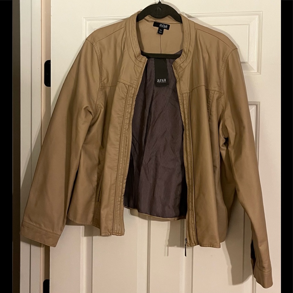 Brand New Ana Women’s Long Sleeve Faux Blazer XXL